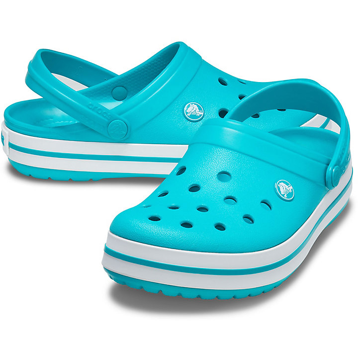 Tamancos Crocs Preço - Crocs Crocband™ Masculina Turquesa / Branco Portugal